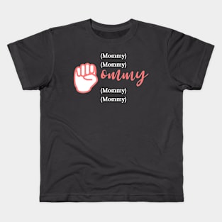 Mom - The Universal Sign for Love & Caring - Cute Sign Language Kids T-Shirt